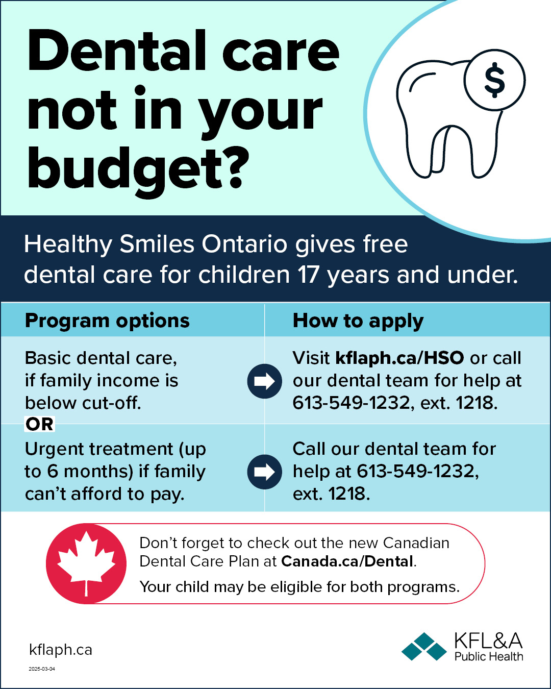 2025 03 04 oral health month newsletter insert