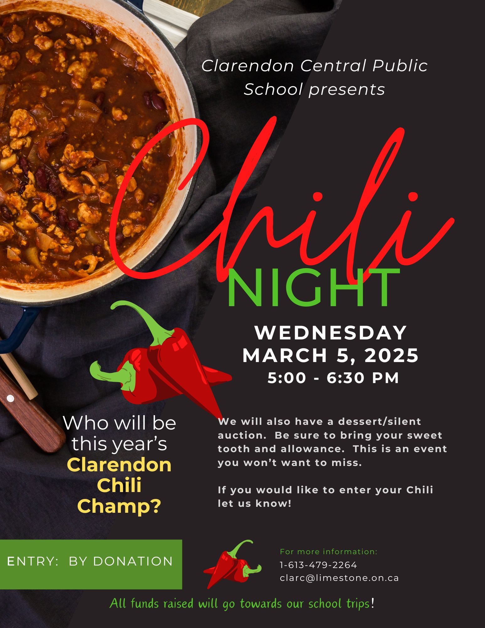 Chili Cook Off Flyer 25 26